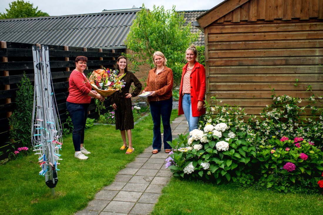 Ivy Abbas-van Eijkelenburg winnaar ‘meest biodiverse tuin’