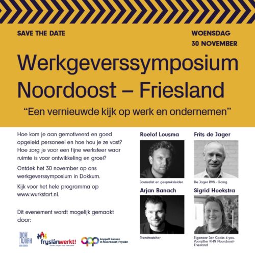 Netwerksymposium voor werkgevers Noordoost-Friesland