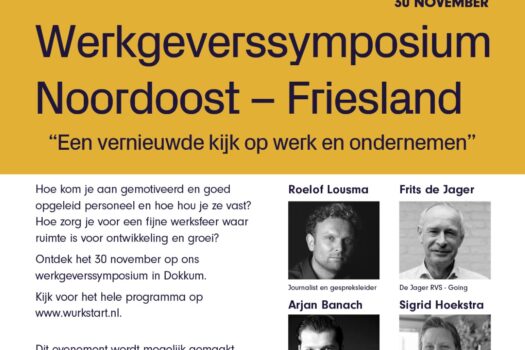 Netwerksymposium voor werkgevers Noordoost-Friesland