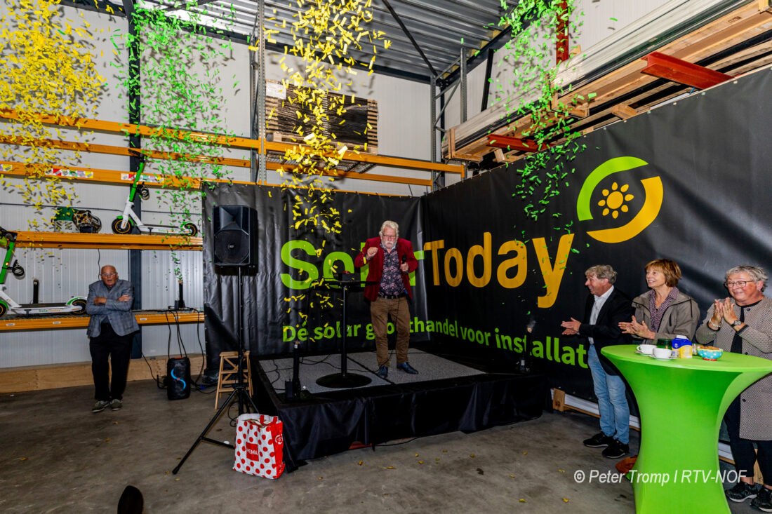 Opening Solar Today op Hogedijken in Dokkum