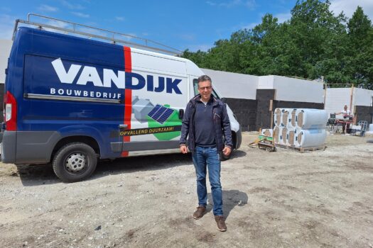 Bouwbedrijf Van Dijk bouwt verenigingsgebouw korfballers