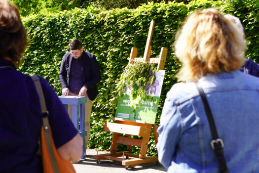 Officiële opening wereldtentoonstelling op De Kruidhof