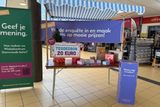 Bezoekers bepalen mee: enquête-actie moet toekomst Winkelcentrum Damwoude vormgeven