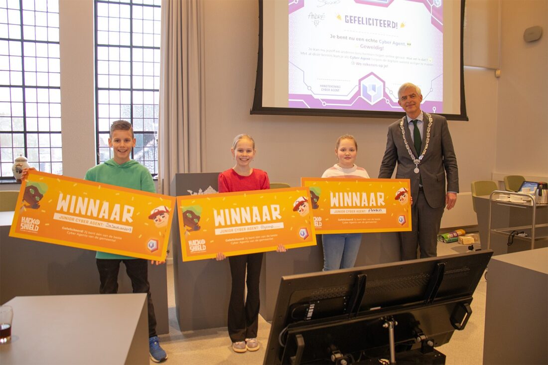 Jonge cyberhelden in Tytsjerksteradiel in het zonnetje gezet